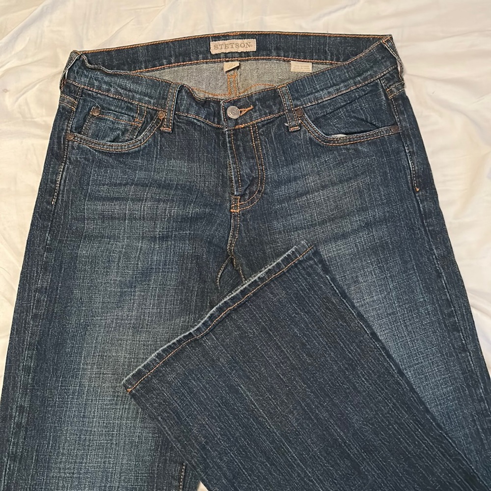 Low Rise Flare Jeans